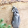 Fyne-Finds Brown Cast Iron Hook Rustic Vintage Cat Tail Hook