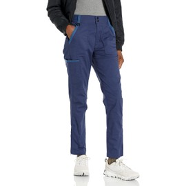 Carhartt Women's Rugged Flex Modern Fit Ripstop Utility Pant, Navy, Small