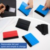 Tint Squeegee, 30 Pcs Deformation-Resistant Vinyl Squeegee with Fabric Felt
