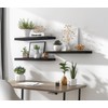 YYWUOJJ Wood Floating Shelves for Wall Decor, Rustic Wall Shelves