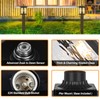 2 Packs Dusk to Dawn Outdoor Post Light with Pier