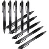 Q-Connect Retractable Ballpoint Pen Medium Black (Pack of 10)