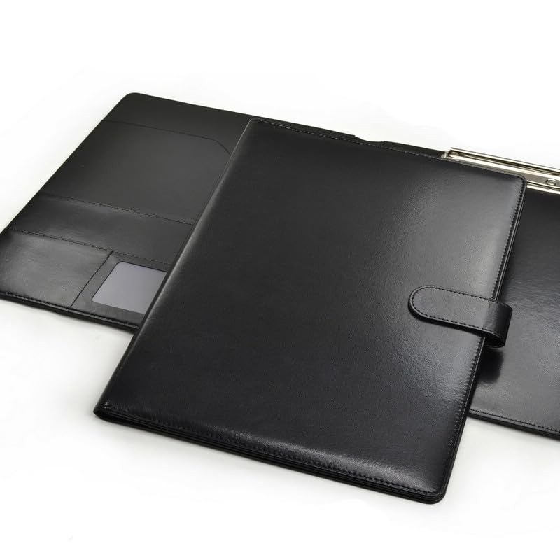 A4 Clipboard Folder, PU Document Pocket, Clipboard Writing Case with