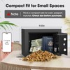 Goldenkey Small Kids Safe for Money, Digital Mini Safes with