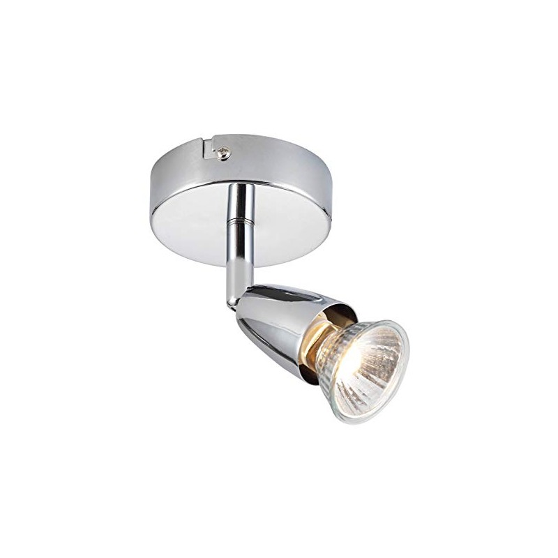 Saxby Amalfi 50W Single Chrome Plated Decorative Commercial Domestic Adjustable