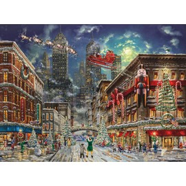 Ceaco - Thomas Kinkade - Elf- 100 Piece Jigsaw Puzzle for Families Challenging Puzzle Perfect for Game Nights - Finished Puzzle Size is 15.00 x 11.00