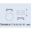 Leadseal 8mm x 5mm Meter lead seal (500g/1.1lb, approx:300pcs) with