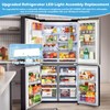 IWIWE W11048980 Refrigerator LED Light Assembly Replacement for Whirlpool WRQA59CNKZ
