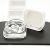 CannaAroma 60 Pack | 7ml Square Jar w/Dual Compartments (3.5ml
