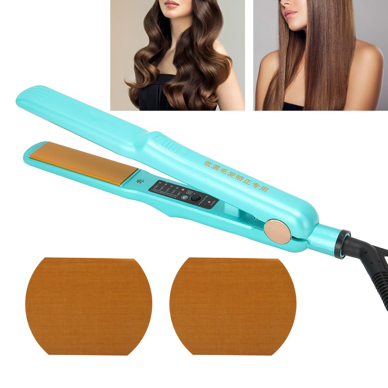 Hair Straightener Temperature Adjustable Hair Straightening Curling Flat Iron