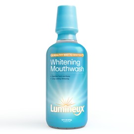 Lumineux Teeth Whitening Mouthwash 16 Oz. - Peroxide Free - Whitening Without The Sensitivity - NO Alcohol, Fluoride & SLS Free