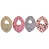 Set of 4 Pippi Triangular Baby Bibs Neck Scarf Set