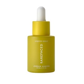 Barefaced Liquid Gold - Suero de 15% vitamina C con ácido hialurónico y vitamina E para antienvejecimiento e hidratación, fórmula antioxidante, reduce