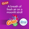 Glad ForceFlex Tall Kitchen Trash Bags, 13 Gallon, Gain Moonlight