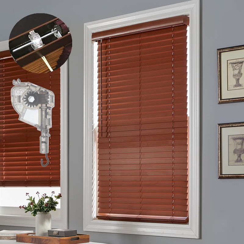 4pcs Wand Tilter for 2" Blinds Hexagon Shaped Gear Hook