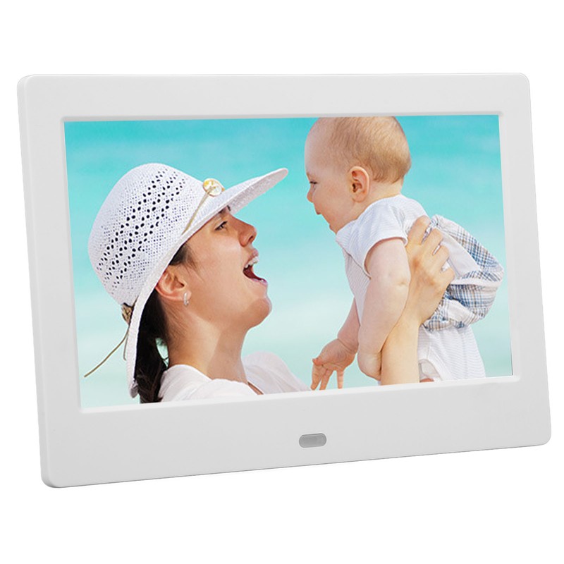 7in IPS Full Lamination HD Digital Photo Frame Video Playback