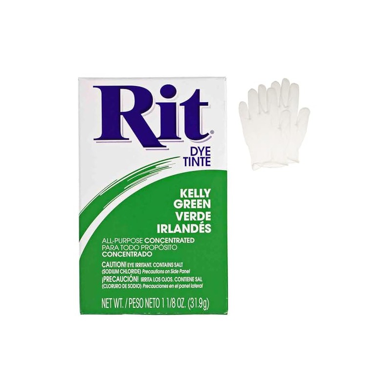 All Purpose Concentrated Rit Dye Powder Single Pack with Plastic