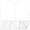 WHAMVOX 9pcs Heavy Duty Croquet Wickets Replacement Square Wickets for