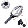 Fixinus Pack of 2 Drill Chuck Adapter - 1/4 Inch