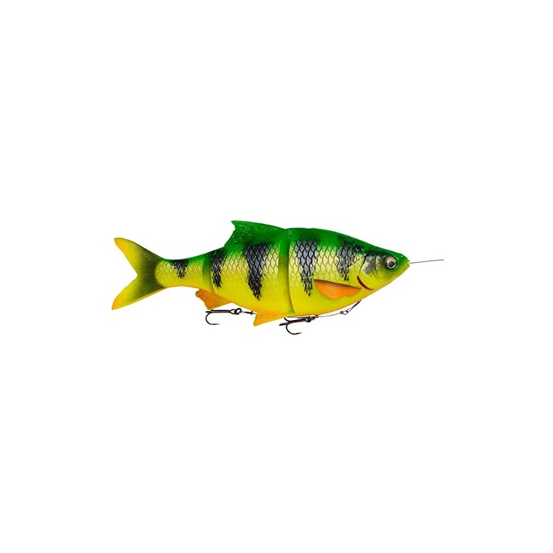Savage Gear 4D Line Thru Roach Rubber Fish Model Firetiger