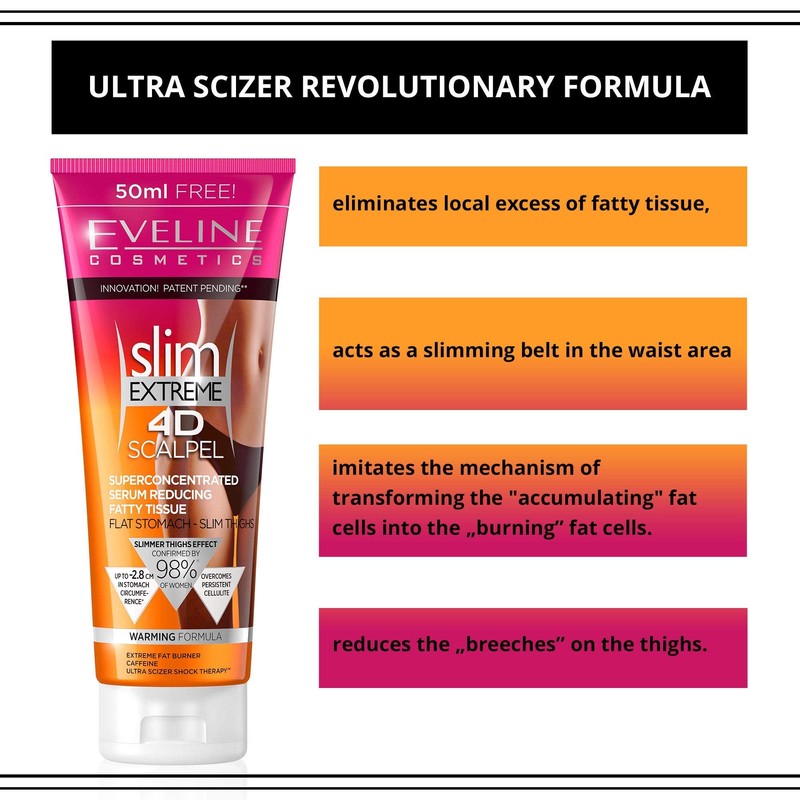 EVELINE COSMETICS Eveline Cosmetics Slim Extreme 4D SCALPEL Super-concentrated Serum