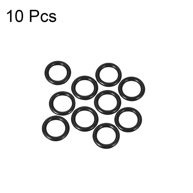 sourcing map Metric Nitrile Rubber O-Rings Seal 15 mm OD