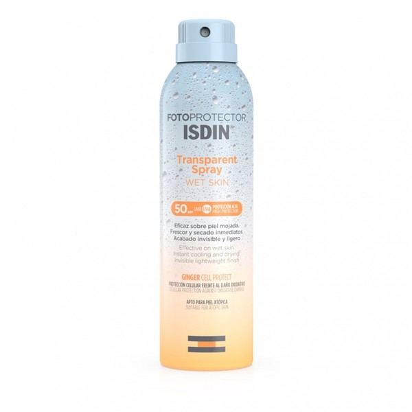 ISDIN Fotoprotector Transparent Spray SPF50+ Wet Skin 250ml