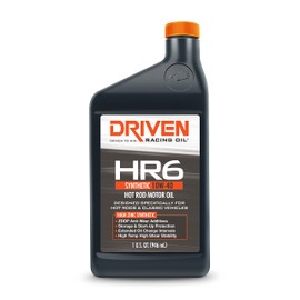 Driven Racing Oil 03906 Hr-6 High Zinc Synthetic 10W-40 Quart, 1 Quart