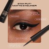 Stay Put Matte Liquid Eyeliner - Waterproof Liquid Eyeliner Pen,