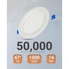 Sunco 6 Pack 6 Inch LED Recessed Light with Night