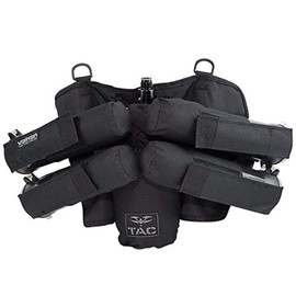 Valken Paintball 4+1 Harness -Holds 4 Pods Plus 1 Tank - Black