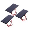 Moncer 1W 6V Mini Solar Panel, 3PCS Polysilicon Cell Charger