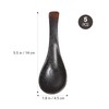 UPKOCH 5pcs Retro Ceramic Soup Spoon Set