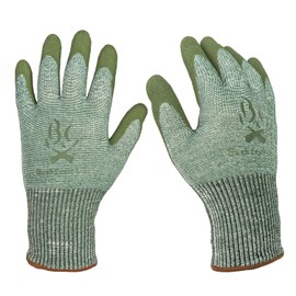 Bush Craft [Bushcraft] Blade Resistant Gloves Medium Thick Olive Drab