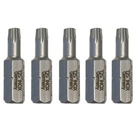 Edelstahl Bit Torx T25-5 Stück Made in Germany TX25 stainless steel