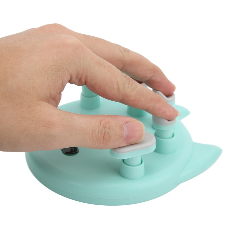 2Pcs Piano Finger Trainer Training Hand Grip Pressing Exerciser Tool