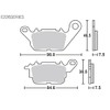 Kitaco SBS Brake Pad (Front) E226 NMAX, NMAX155 777-0226000