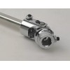 CNC 12" Universal 3/4" DD Polished Steering Shaft Kit With