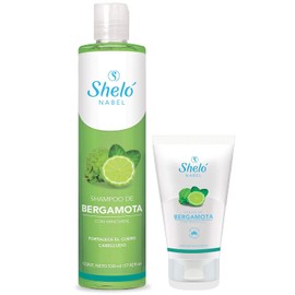 Shampoo y tónico de bergamota | Detiene la caída del cabello y estimula el crecimiento de barba y cabello | Sheló NABEL