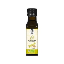 Bremer Gewürzhandel Ginger Lemon Spice Oil Organic, Cold Pressed, Rapeseed Oil with Ginger and Lemon Grass, Cooking Oil for Cooking and Baking, 100 ml