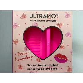 Ultramo Mini Lavadero Limpia Brochas De Maquillaje Ultramo Original