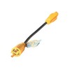 Camco 55382 12" 30Amp Locking 4-Prong Male / 30Amp Standard
