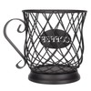 Iron Coffee Pod Holder Organizer Large Capacity Coffee Capsule Storage