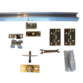 Series 1 Heavy Duty Bifold Track and Hardware Kit (36 inch 2-Door System)