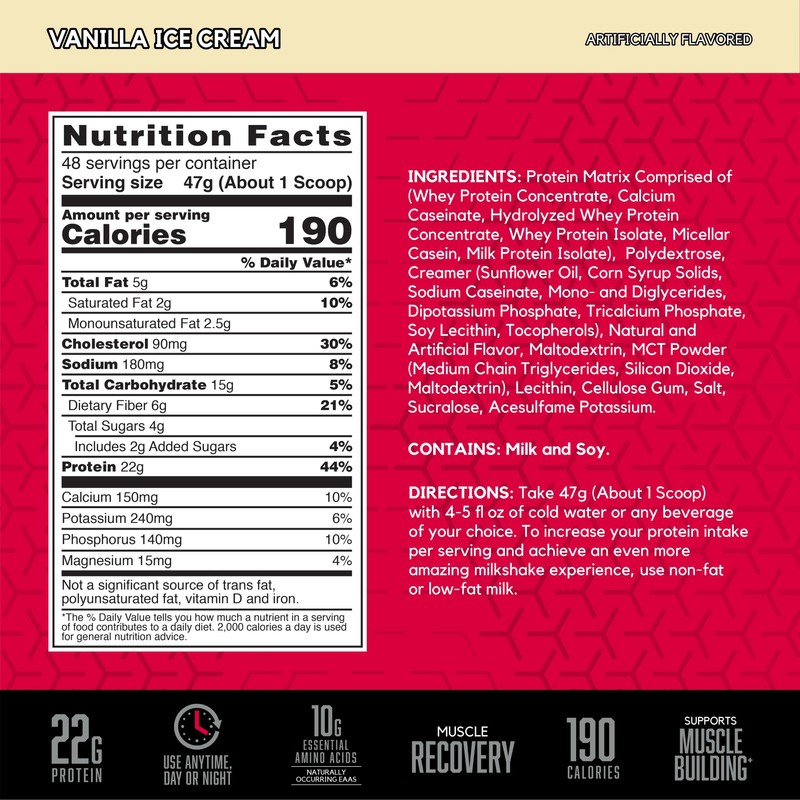 BSN SYNTHA-6 Whey Protein Powder, Micellar Casein, Milk Protein Isolate
