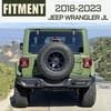KUAFU Double-Layer Foldable Tailgate Table Compatible with 2018-2023 Jeep Wrangler