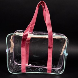 Gym shower bath bag elementary school swimming bag transparent large / 헬스 샤워 목욕 가방 초등수영가방 투명 대형