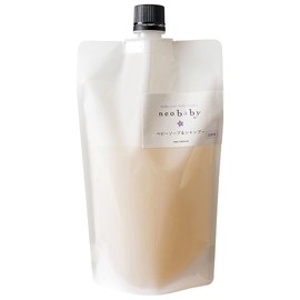 Neobaby Neobaby Baby Baby Soap & Shampoo, Additive-free, Horse Oil, Organic, Moisturizing Soap, Neo-Natural, 10.1 fl oz (300 ml) Refill