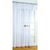 Trent Voile Curtain Panel White 59x45