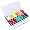 Face Paint Kit Cosmetic Grade 12 Colors Quick Drying Easy